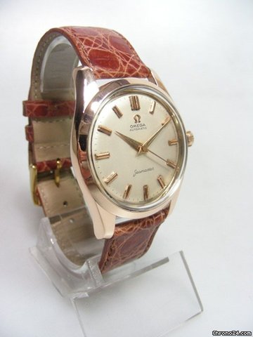 replica Omega Seamaester or rose plaquee aiguilles dauphines WATCHES 1 