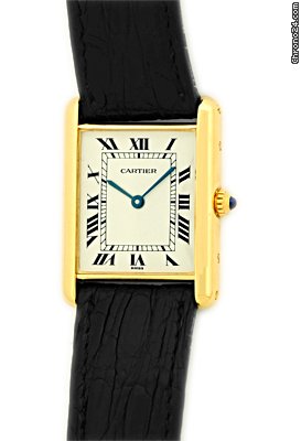 Cartier Louis Cartier Classic Tank Strapwatch