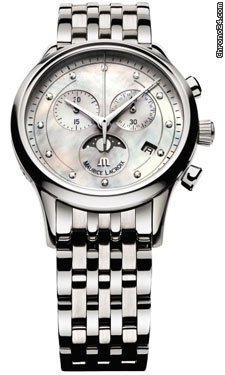 Maurice Lacroix Les Classiques Phases de Lune Chronograph Ladies