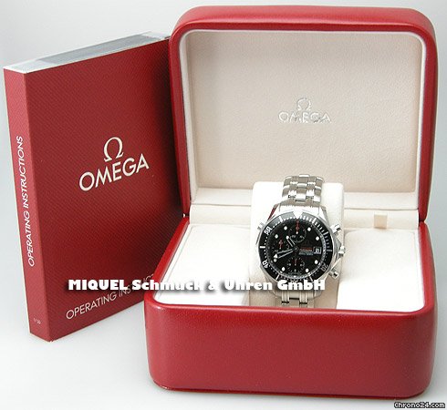 replica Omega Seamaster Professional Diver Automatik Chronograph Chronometer Taucheruhr (ungetragen) WATCHES 1 