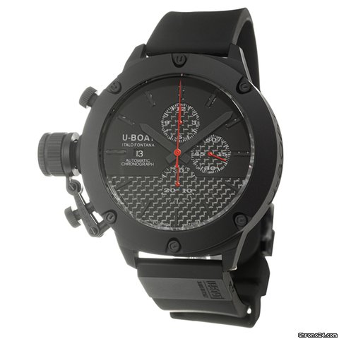 U-Boat Men's Limited Edition Titanium 53 IPB Crono Watch