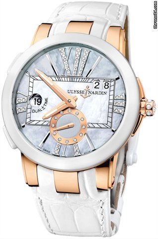 Ulysse Nardin Executive Dual Time Lady