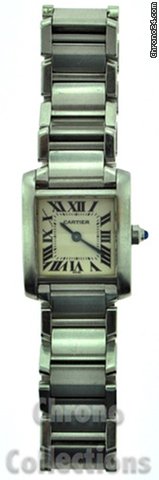 Cartier Tank Francaise Steel Ladies Watch Small