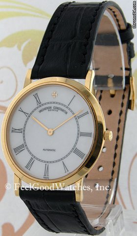 Vacheron Constantin 34170 Vintage Gent's Auto Ultra-Thin, Yellow
