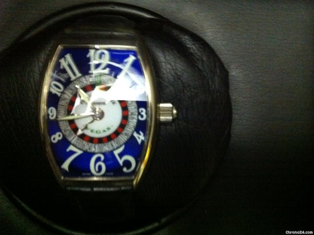 replica Franck Muller Vegas 5850 Roulette White Gold WATCHES 1 