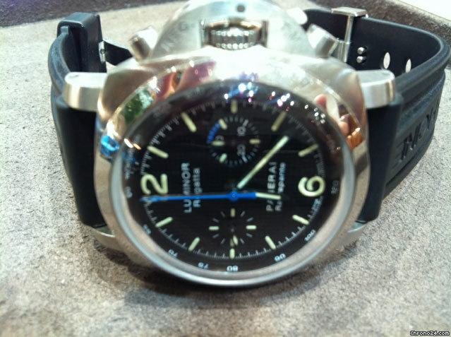 replica Panerai PAM 286 Luminor 1950 Regatta Chronograph Rattrapante WATCHES 1 