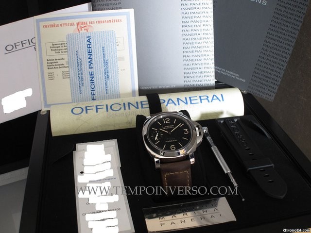 replica Panerai PAM 414 Luminor Paris Limited Edition full set WATCHES 1 