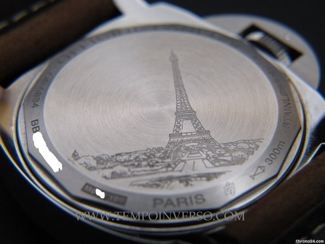 Panerai PAM 414 Luminor Paris Limited Edition full set
