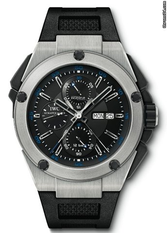 IWC Ingenieur Double Chronograph Titanium  Model 3765