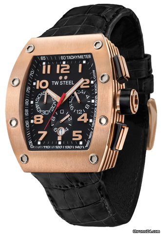 TW Steel Tonneau mens chronograph