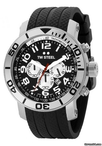 TW Steel Grandeur Diver mens chronograph 48mm