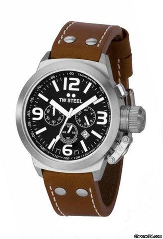 TW Steel Canteen Style Oversized mens chronograph 
