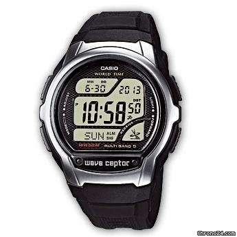 Casio Wave Ceptor men's radio controlled watch