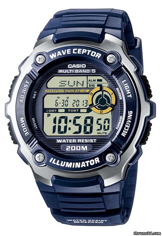 Casio Wave Ceptor men's radio controlled watch
