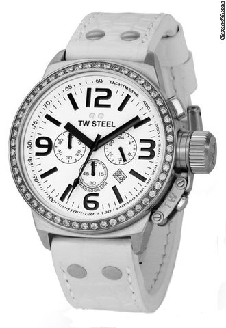 TW Steel Canteen Style Oversized mens chronograph 