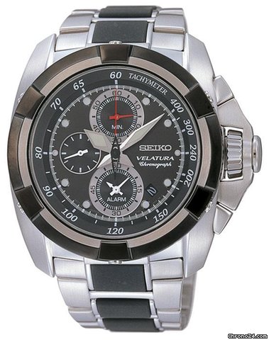 Seiko Mens alarm chronograph