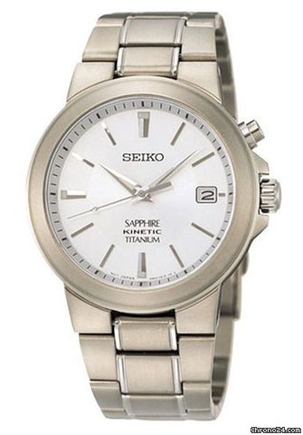 Seiko Men's watch Kinetic Titanium