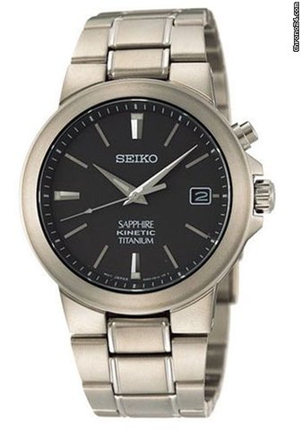Seiko Men's watch Kinetic Titanium