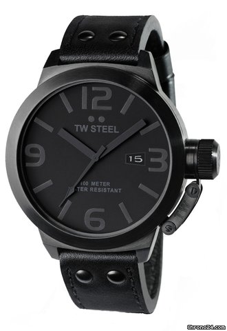 TW Steel Cool Black Big Oversized mens watch 