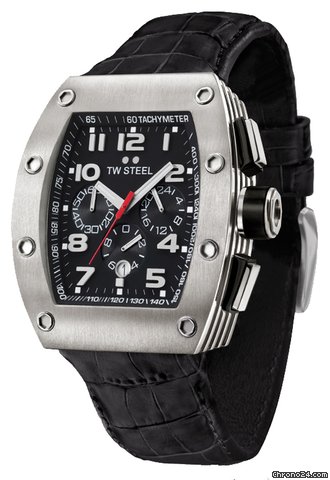 TW Steel Tonneau mens chronograph
