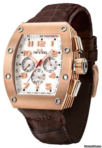 TW Steel Tonneau mens chronograph