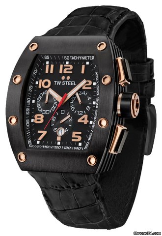 TW Steel Tonneau mens chronograph