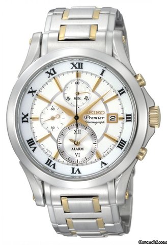 Seiko Men's chronograph Premier