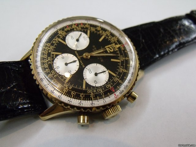 Breitling Navitimer vintage-ref.806 bo?te en plaque 20 microns