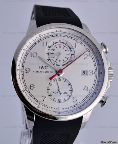 IWC Portuguese Yacht Club Flyback Silver Dial NEW