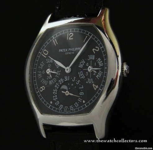 Patek Philippe Grande Complication "Ref.5040 P" Perpetual Calendar Platinum  Full Set 1996