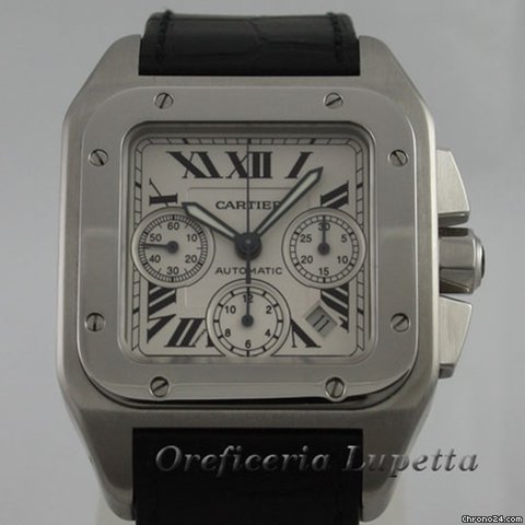 Cartier Santos 100 Chronograph XL