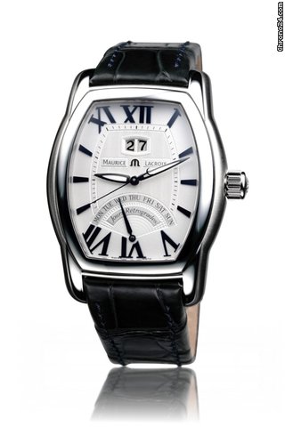 Maurice Lacroix Masterpiece Jours Retrogrades Tonneau Herrenuhr WATCHES 2