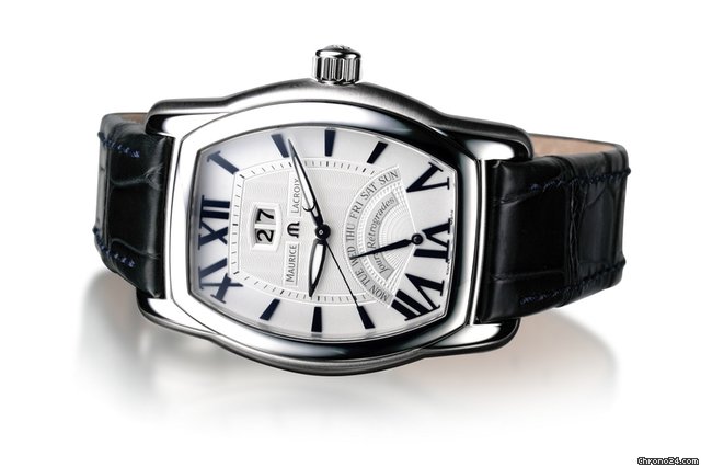 replica Maurice Lacroix Masterpiece Jours Retrogrades Tonneau Herrenuhr WATCHES 1