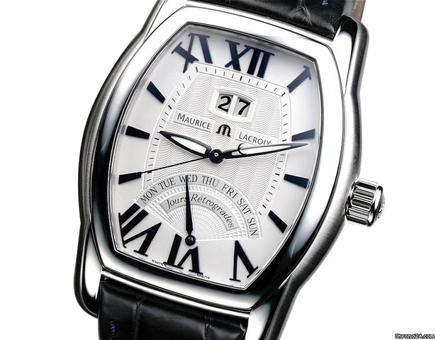 Maurice Lacroix Masterpiece Jours Retrogrades Tonneau Herrenuhr