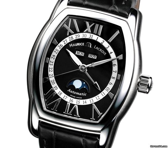 Maurice Lacroix Masterpiece Phase de Lune Tonneau Herrenuhr