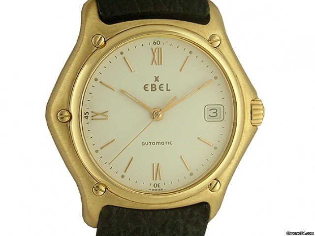 Ebel 1911 Senior Automatic 18kt Gelbgold Faltschlie e Vintage 36mm