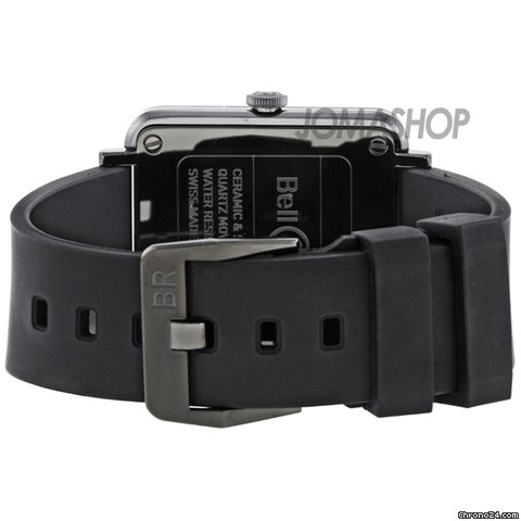 replica Bell & Ross Phantom Black Dial Ceramic Mens Watch BRS-BLC-PH/SBR WATCHES 1 