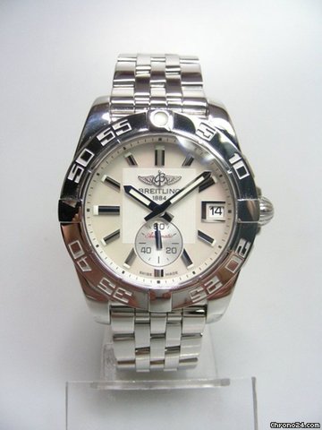 Breitling Galactic 36 big size/grande taille full steel cadran nacre/mother pearl