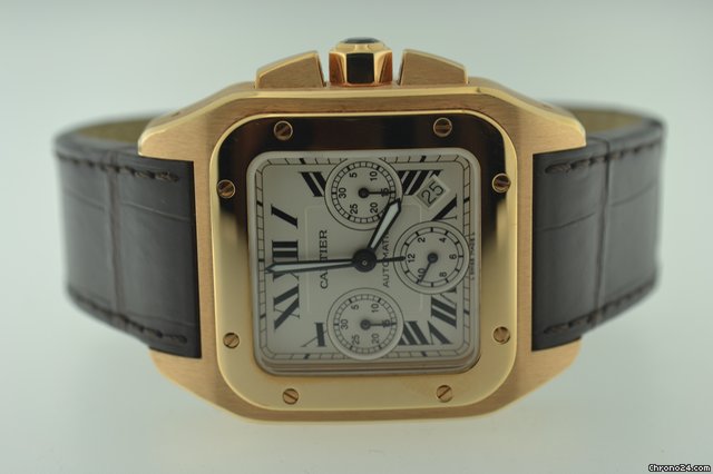 Cartier Santos 100 chronograaf