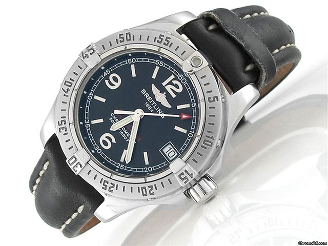 Breitling Damen "COLT OCEANE" Edelstahl Quarz