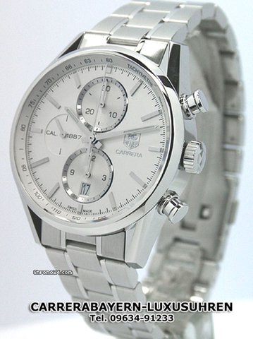 TAG Heuer Carrera Chrono 1887 Stahl/Stahl