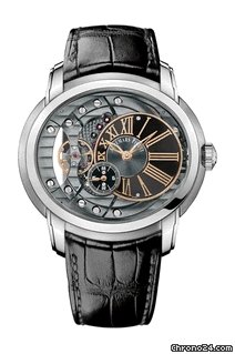 Audemars Piguet MILLENARY 4101 (OPENWORKED) - STAINLESS STEEL