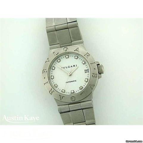 Bulgari steel automatic on bracelet