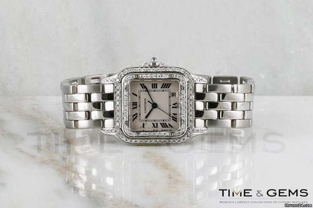 replica Cartier Panther Diamond Bezel Watch WATCHES 1 