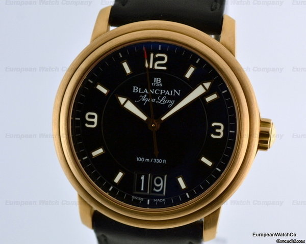 Blancpain Aqualung RG Big Date Rubber Strap 40MM Limited