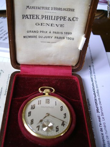 Patek Philippe 18K Pocket Watch 1931