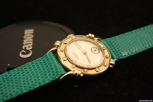 replica Longines VINTAGE GOLD AND DIAMONDS - EPOCA CON BRILLANTI WATCHES 1 