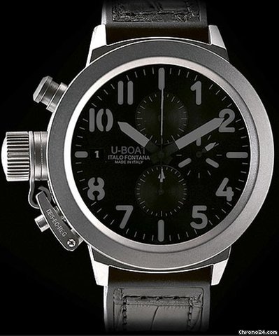 U-Boat Flightdeck Chronograph  /D.S.R. NEW