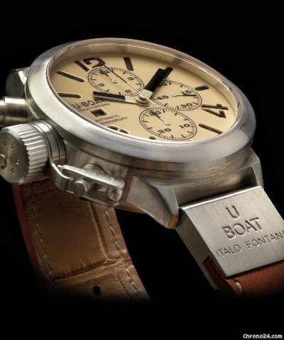 U-Boat Classic Golden Crow 53 AB 18K /D.S.R NEW