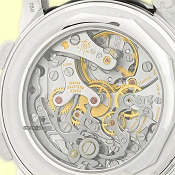 replica Patek Philippe Rare & Collectible Gent's 18K White Gold  # 5970-G Perpetual Calendar Chronograph WATCHES 1 